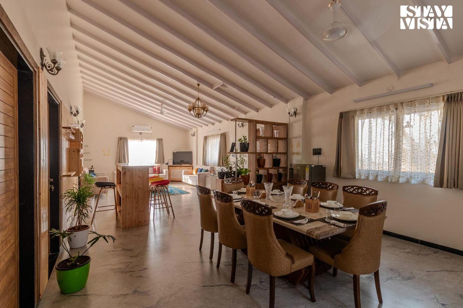 Stayvista'S Harvest Haven - Pool-View Villa With Deck & Machan Near Sula Nashik Esterno foto
